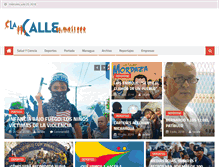 Tablet Screenshot of lacalleonline.com